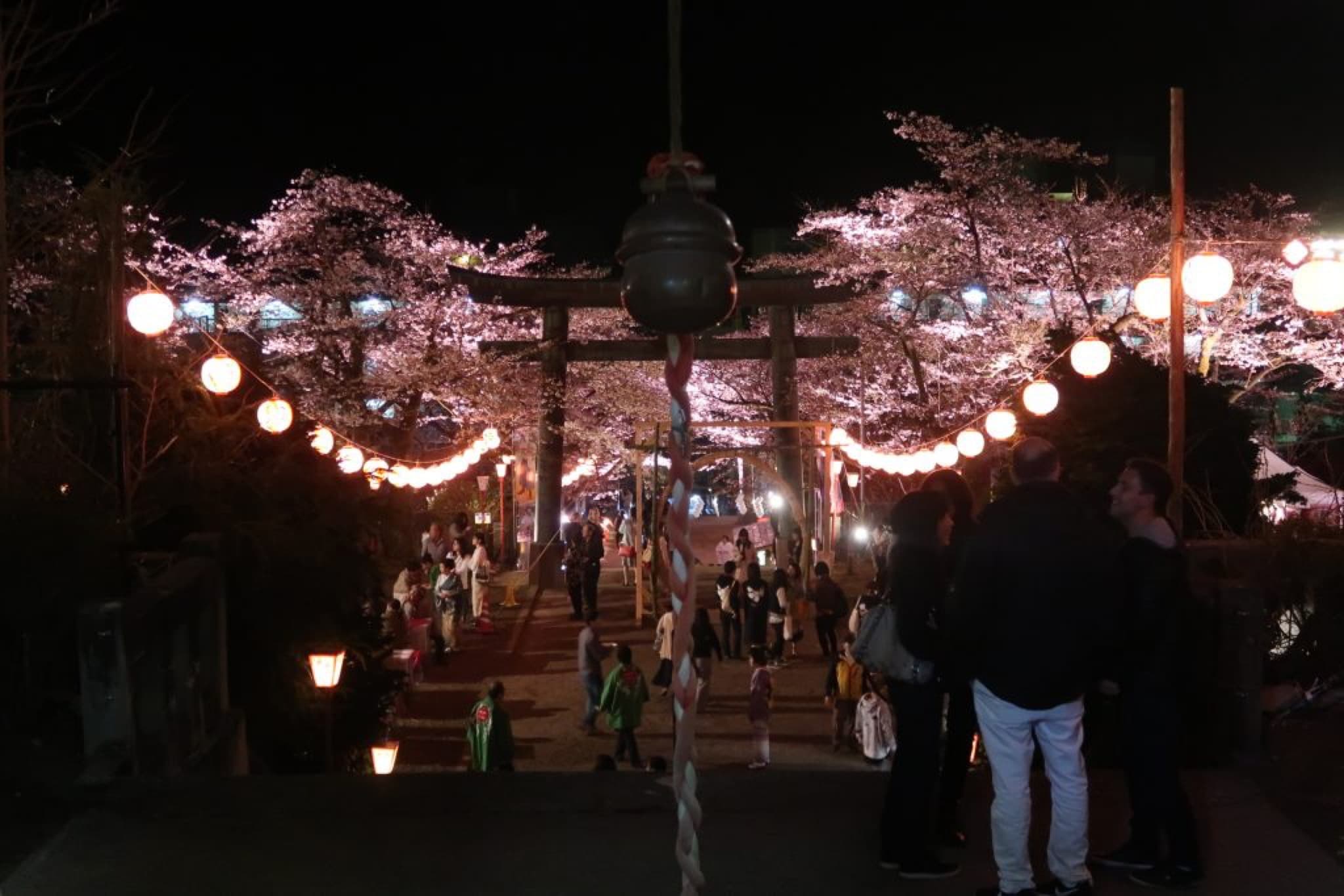 yozakura matsuri kinugawa onsen