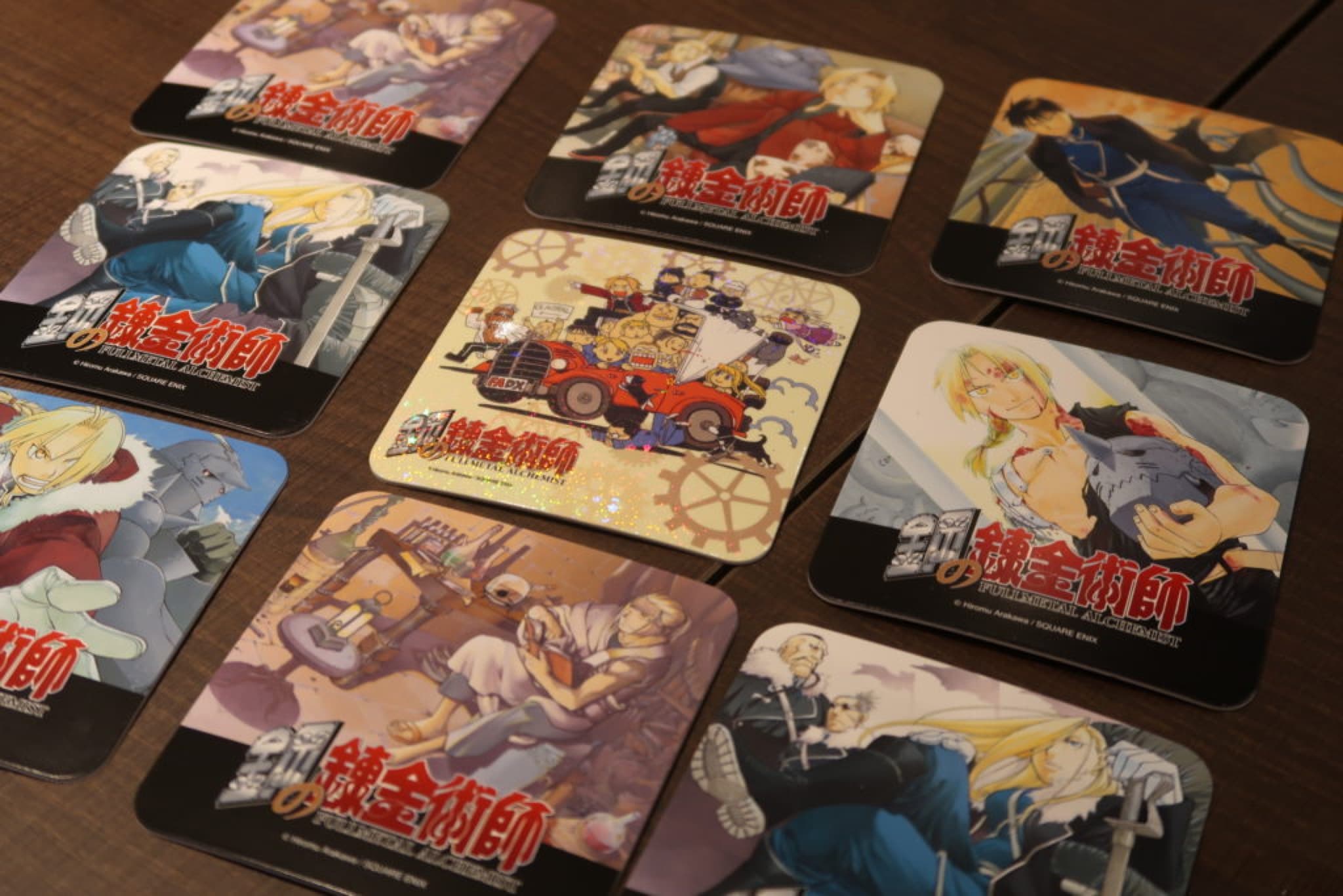 fullmetal sous verre