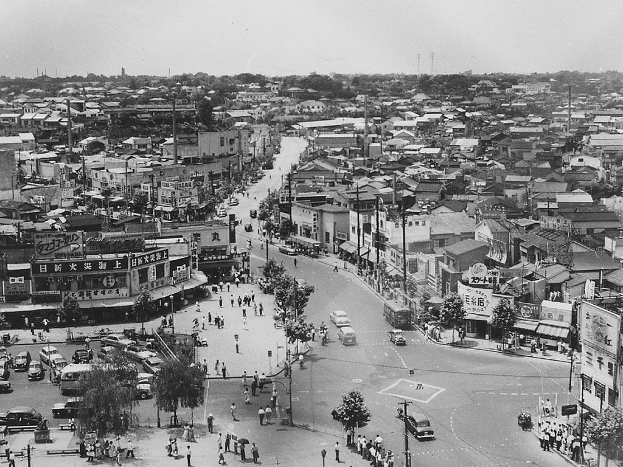 shibuya en 1952