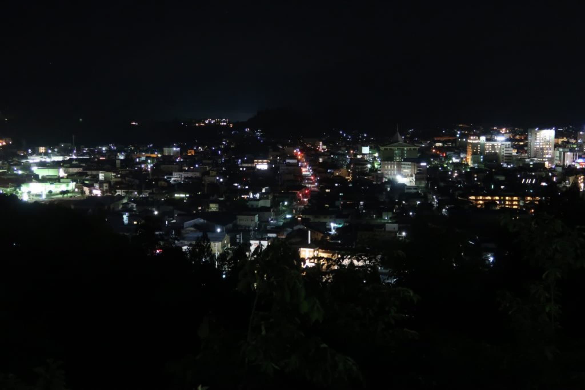 vue takayama nuit