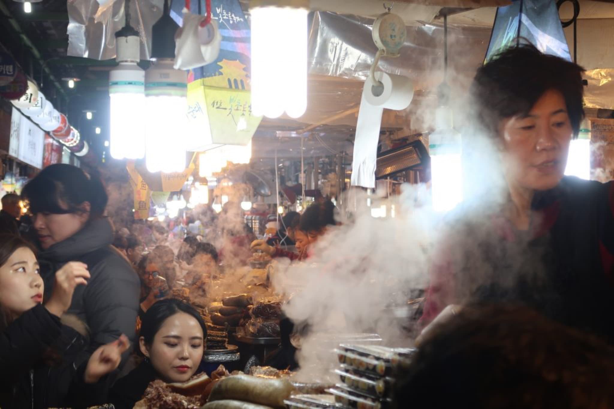 street food market séoul