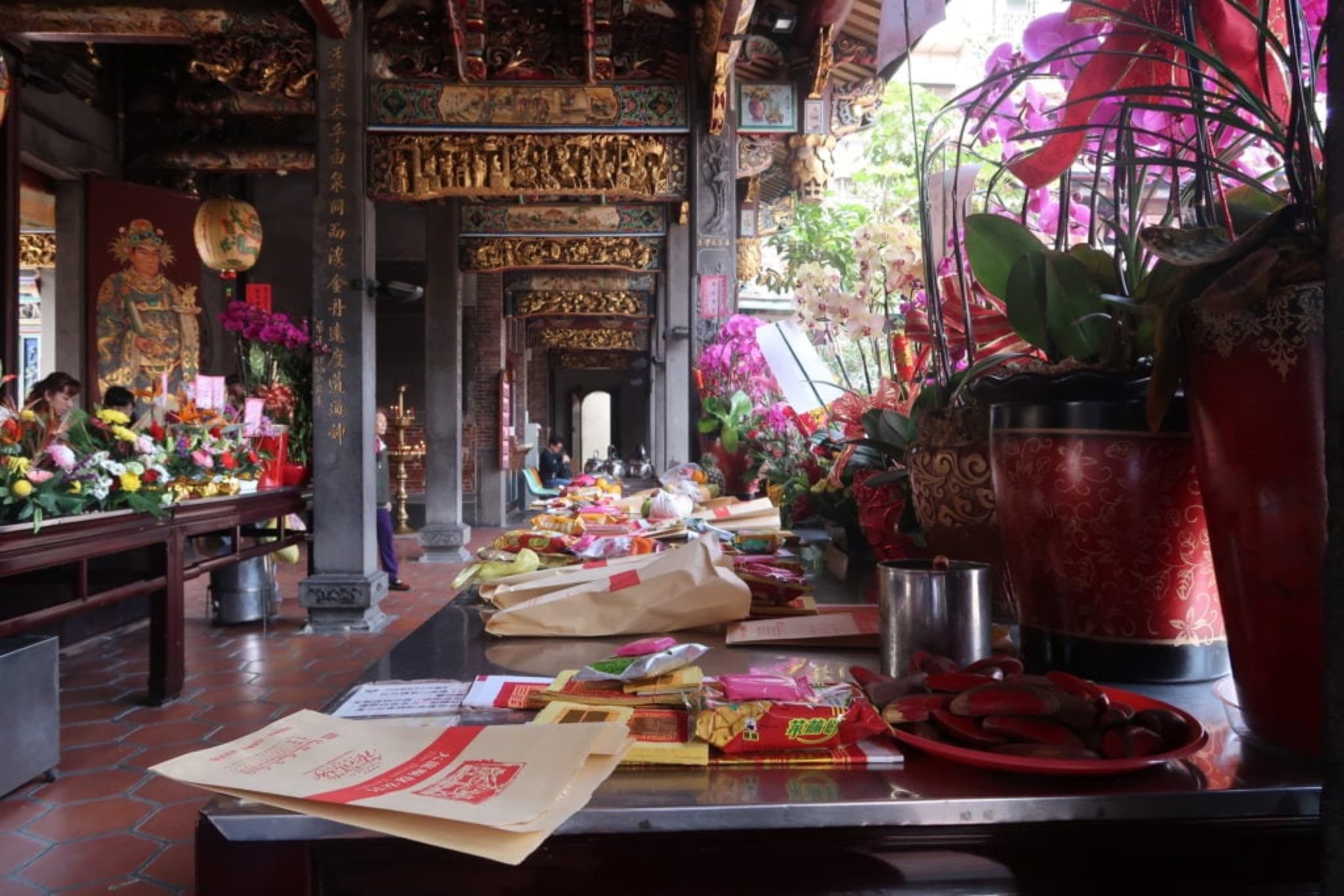 offrande temple taiwan