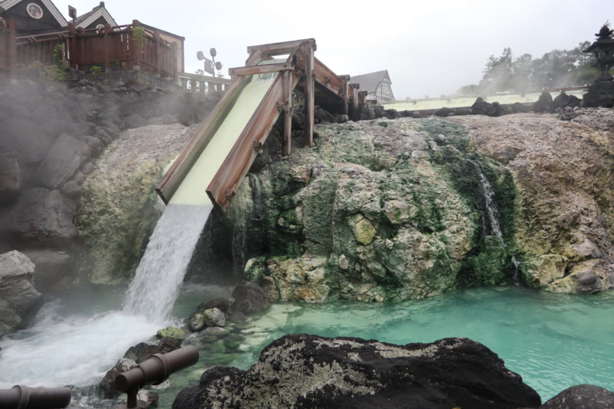 yubatake kusatsu onsen