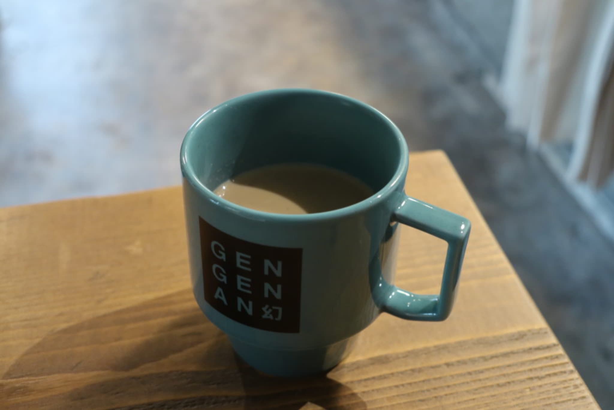 hojicha latte