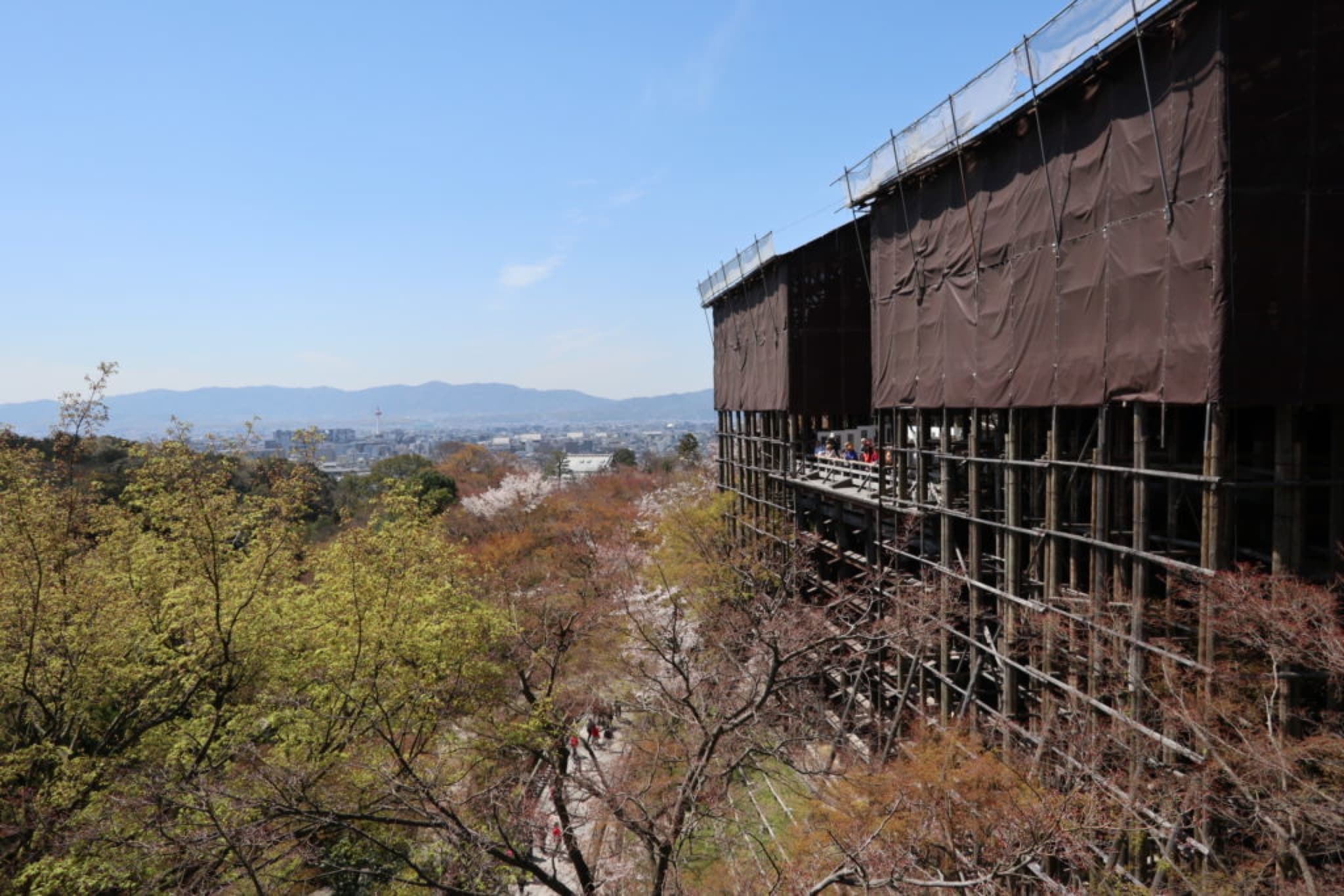 kiyomizudera travaux