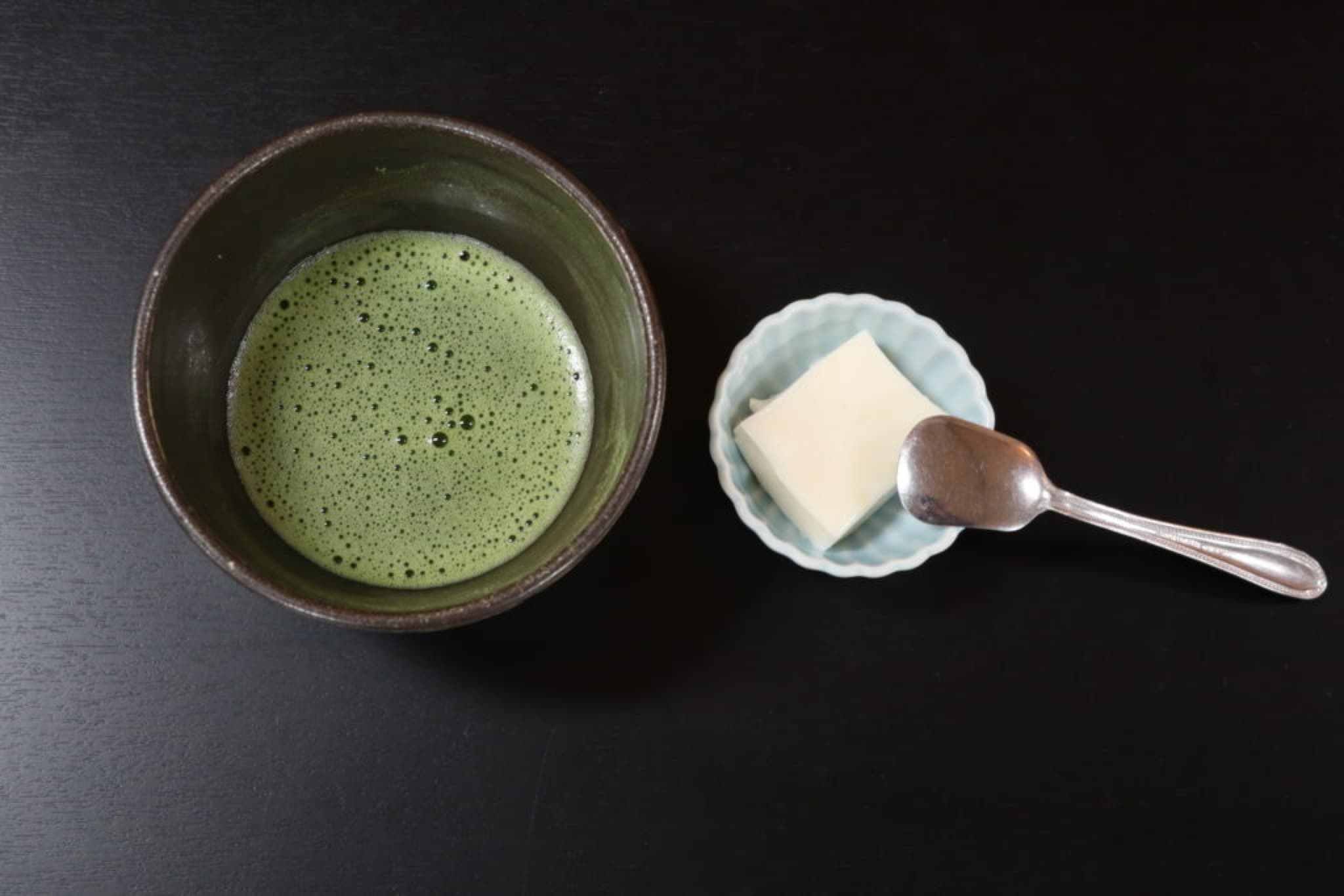 tofu matcha