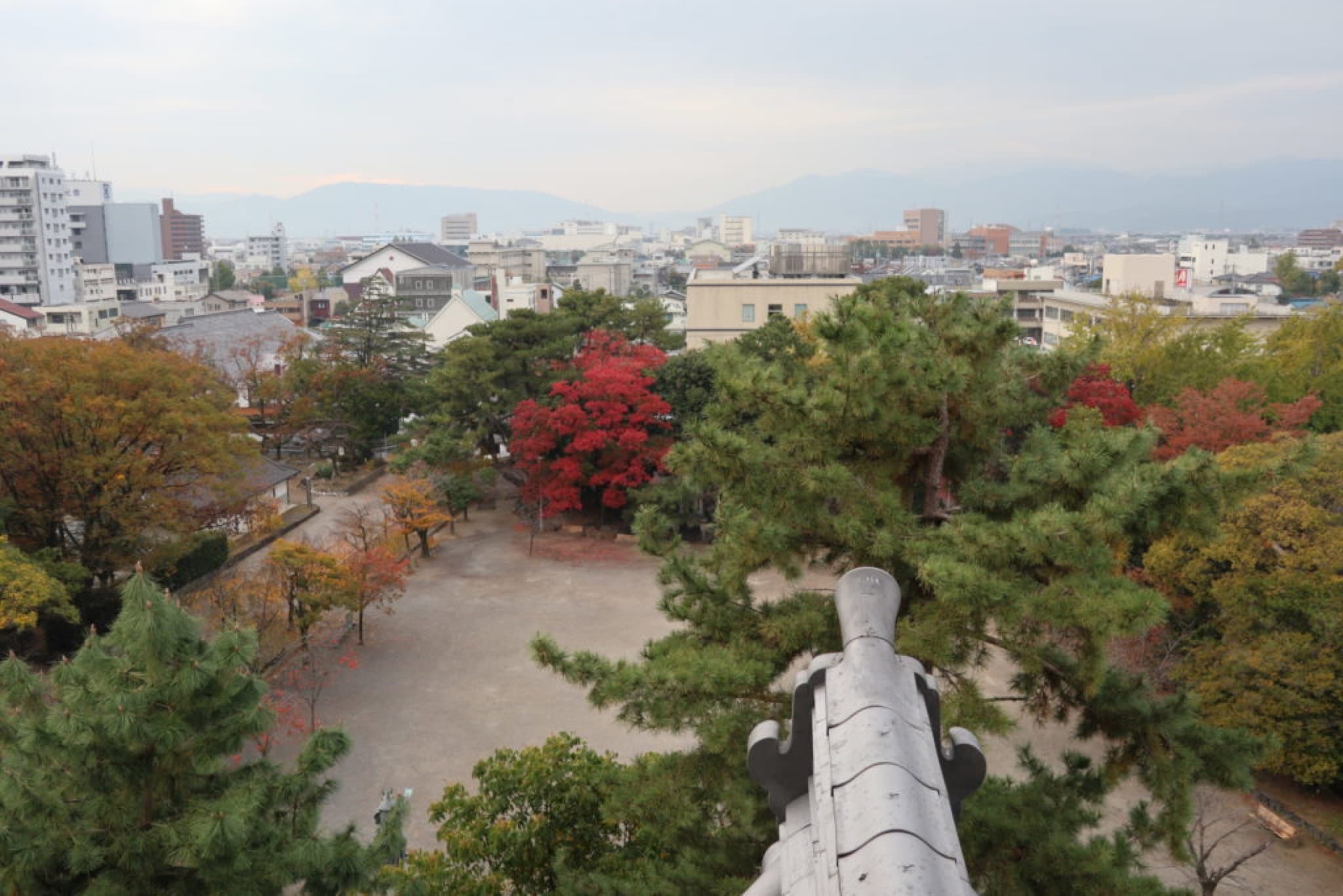chateau d'ogaki vue