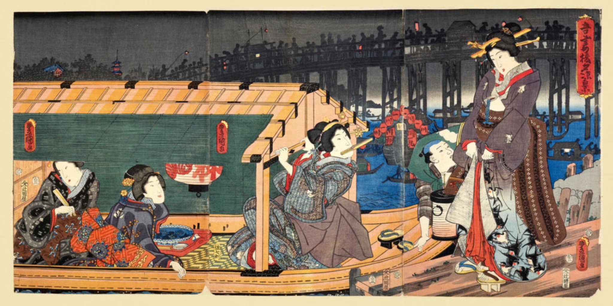 yakatabune ukiyoe