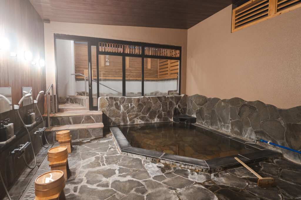 se laver onsen