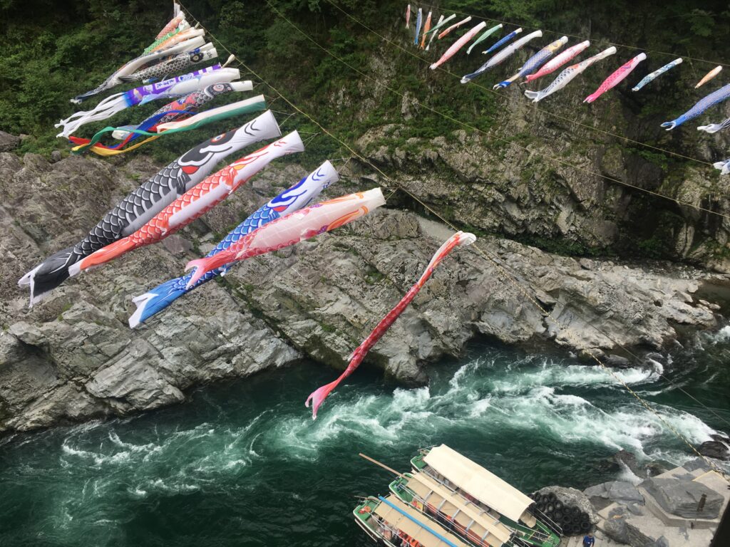 Koinobori vallée d'iya