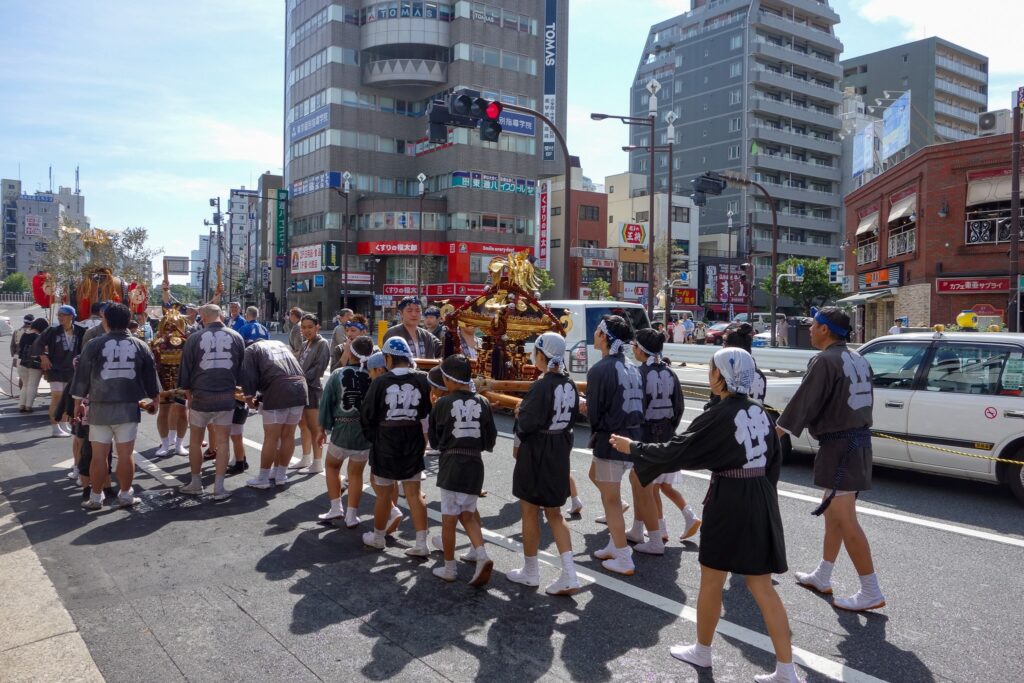 fukagawa hachiman matsuri