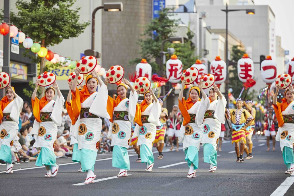 festival hanagasa yamagata