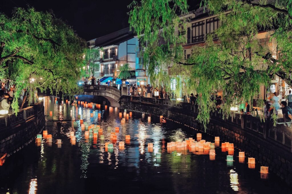 kinosaki onsen toro nagashi