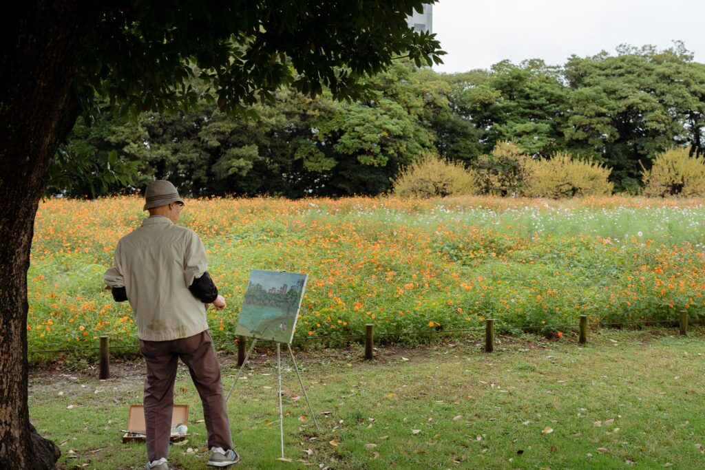 cosmos hama rikyu