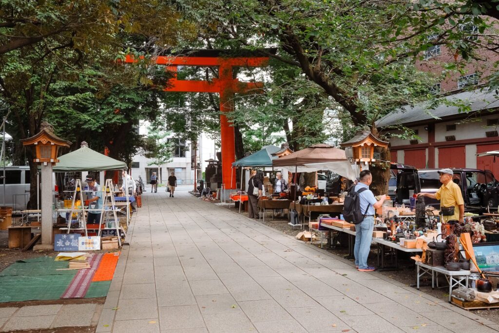 tokyo marché aux puces