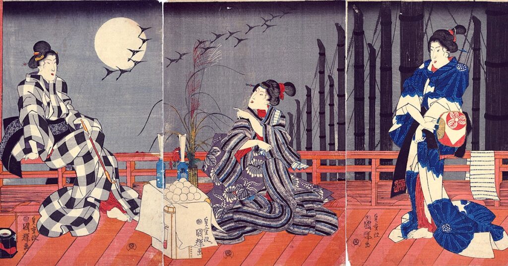 ukiyo-e tsukimi