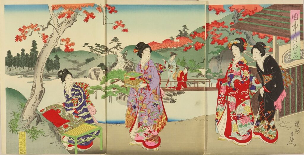 ukiyo-e momiji