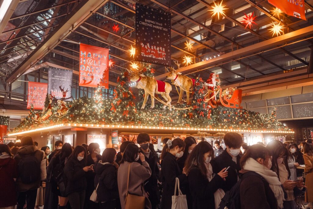 tokyo marché de noël Roppongi