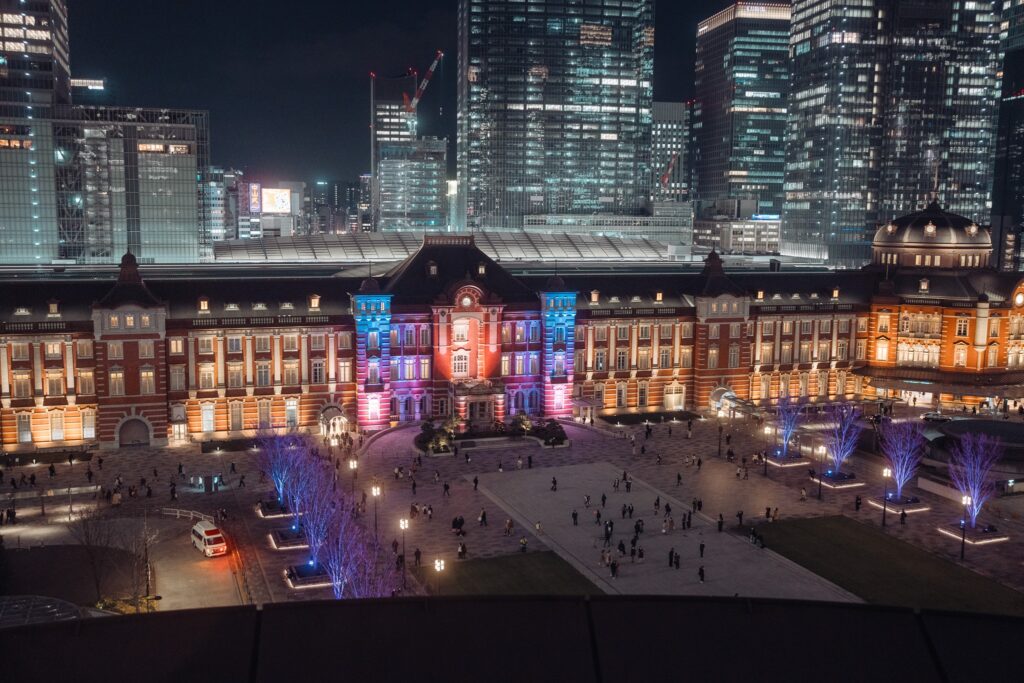 illuminations tokyo station