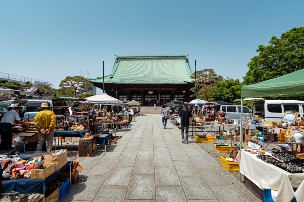 tokyo marché aux puces