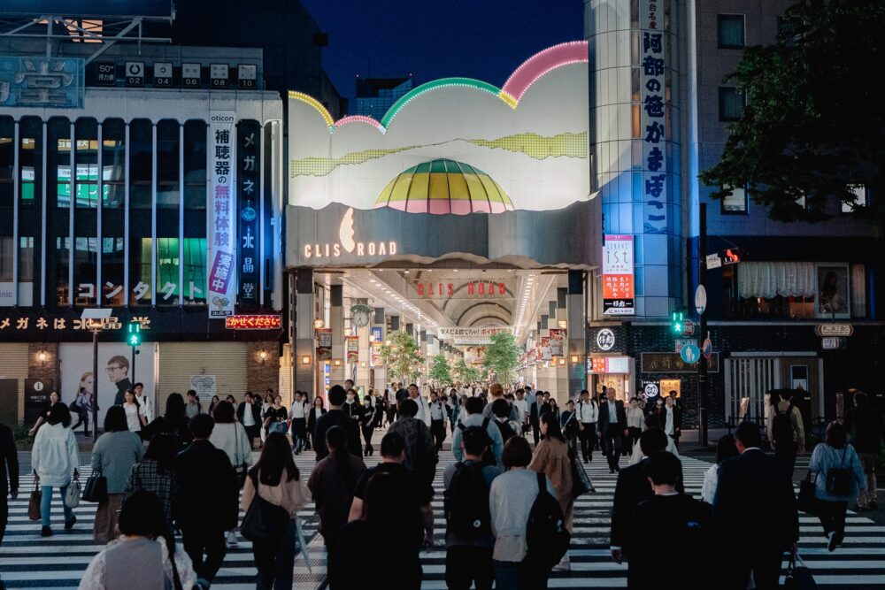 rues commerçantes de sendai