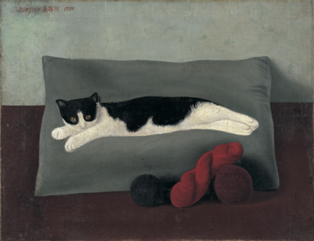 From Foujita Onward - The Art History of Cats in Western-Style Painting