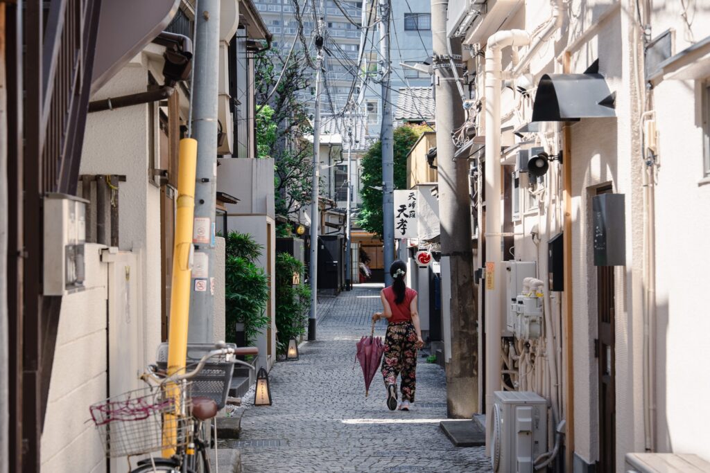 kagurazaka kakurenbo yokocho