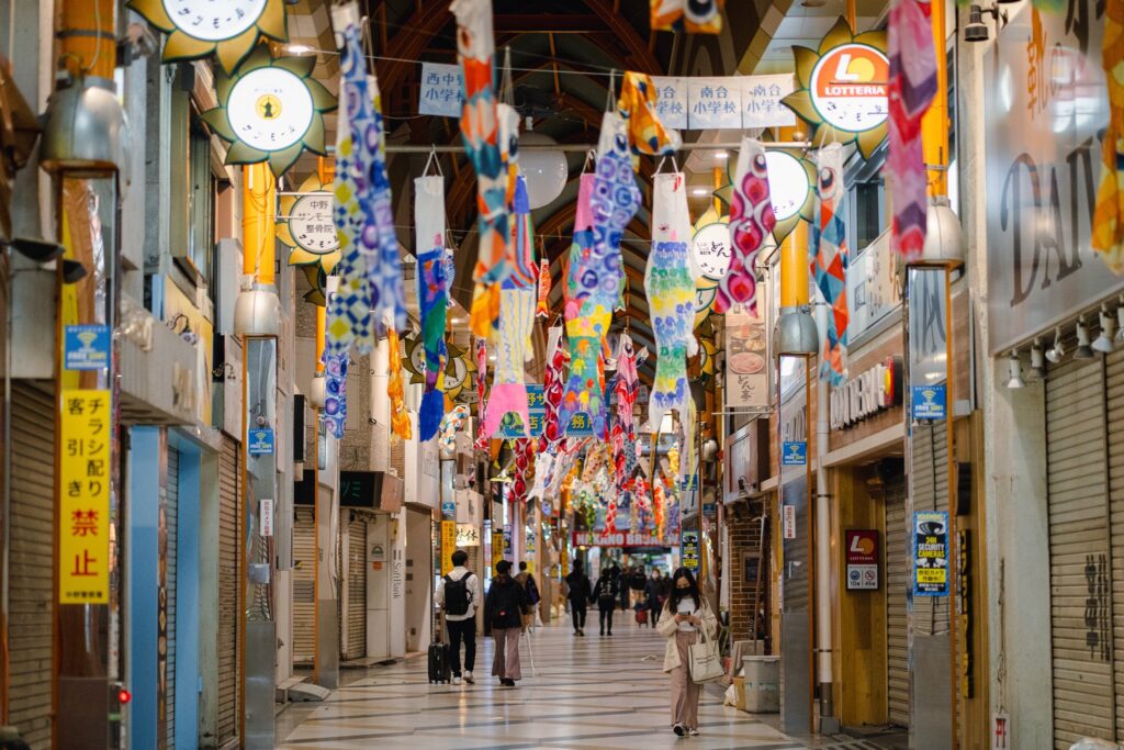 rue commerçante nakano sun mall