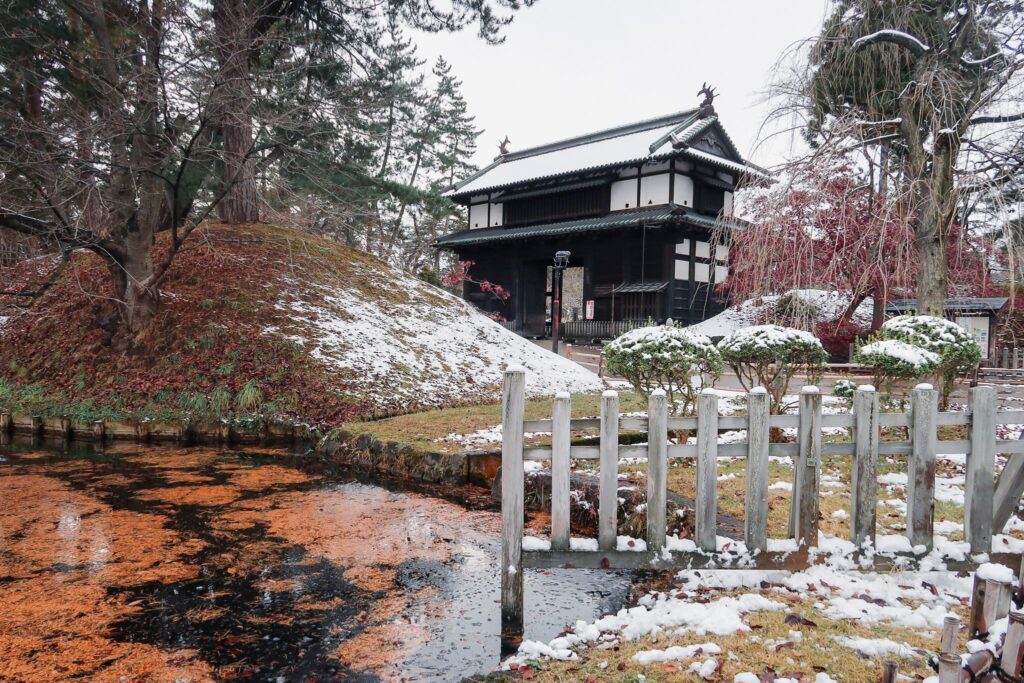 hirosaki château hiver