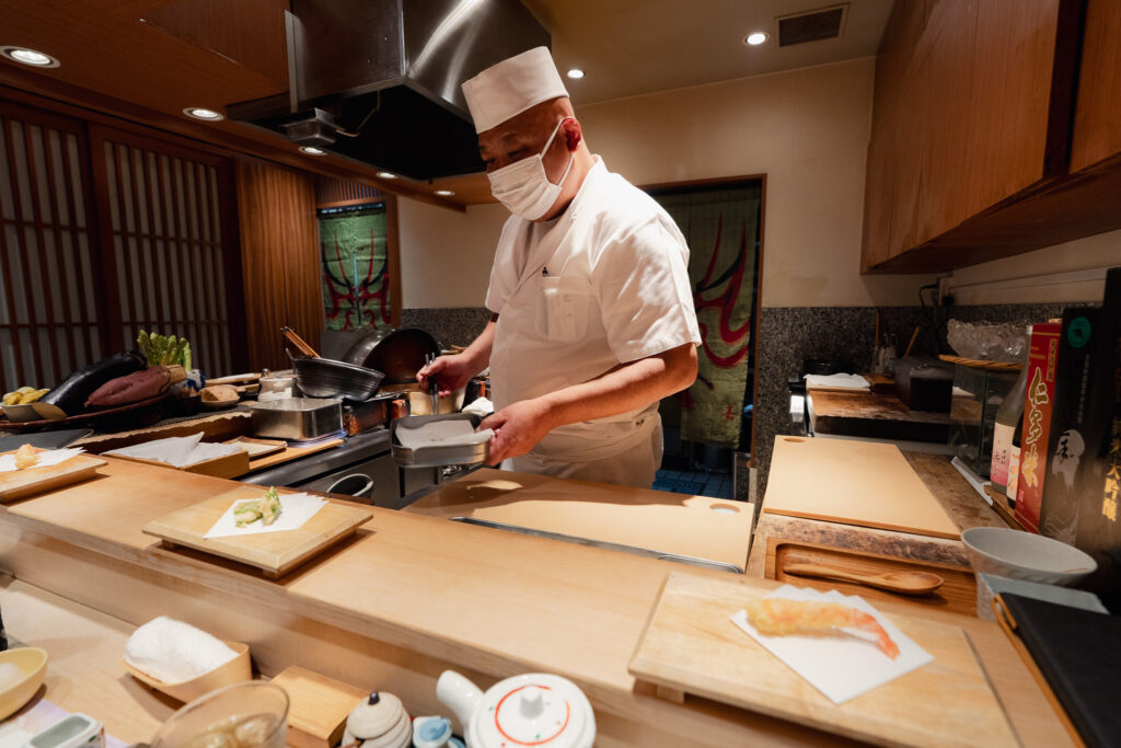 ginza tempura yoshitake