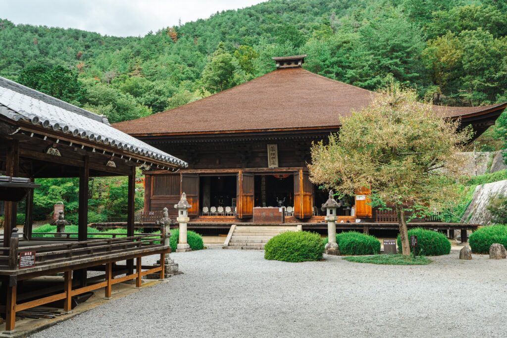 Daizen-ji, le temple du raisin