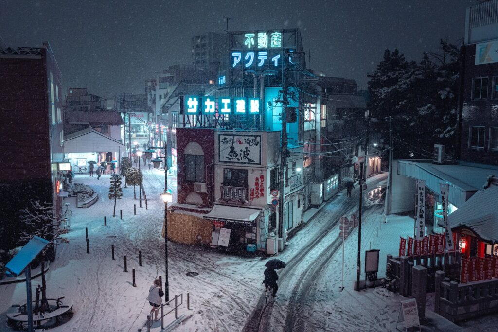 tokyo neige shiinamachi