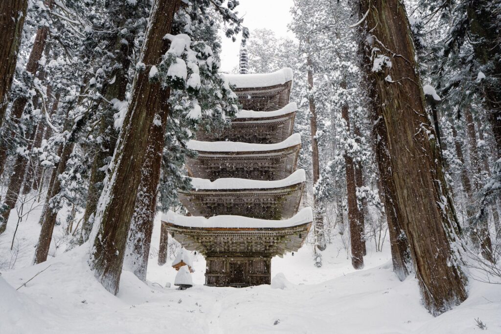hiver mont haguro